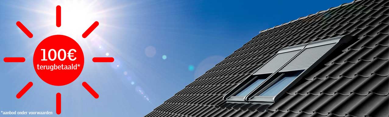 Cashback VELUX Rolluik