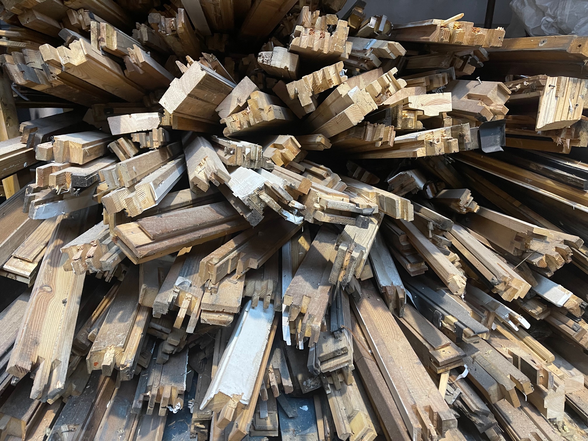 VELUX afvalstroom hout Dak Plus